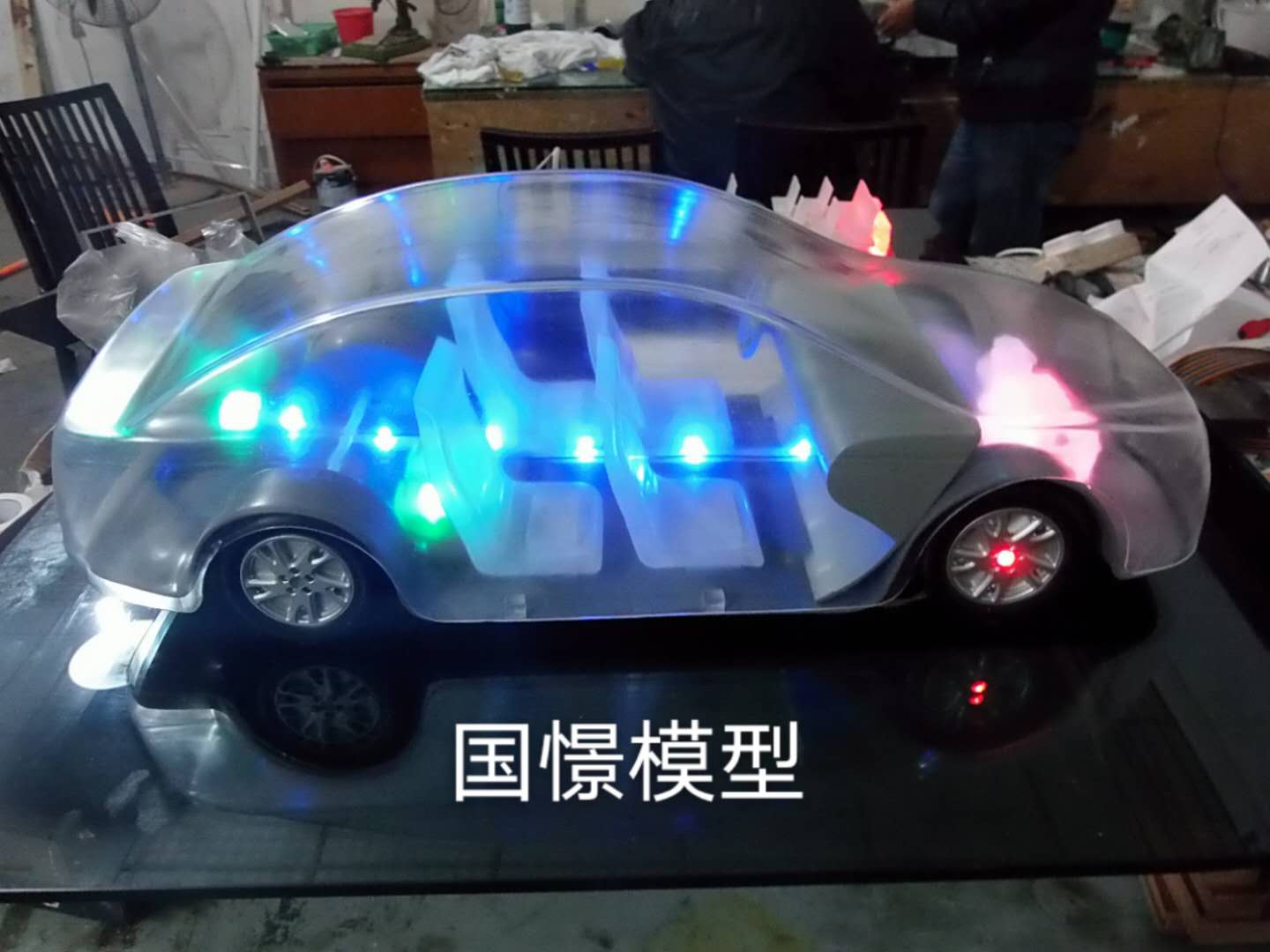 温岭市透明车模型